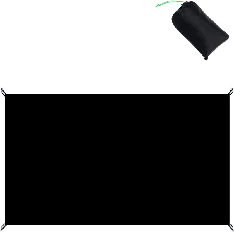 Wind Tour Multifunctional Tarp Waterproof with Carry Bag for Tent Ultralight Outdoor Tent Footprint for Ground Camping Hiking (47.2" x27.6") - Image 1